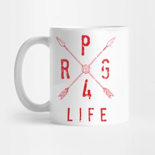 RPG 4 LIFE - red Mug